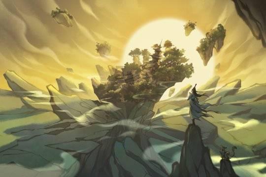 梦幻西游服战冠军渔岛神木林展示，2978法伤暴揍各路豪杰